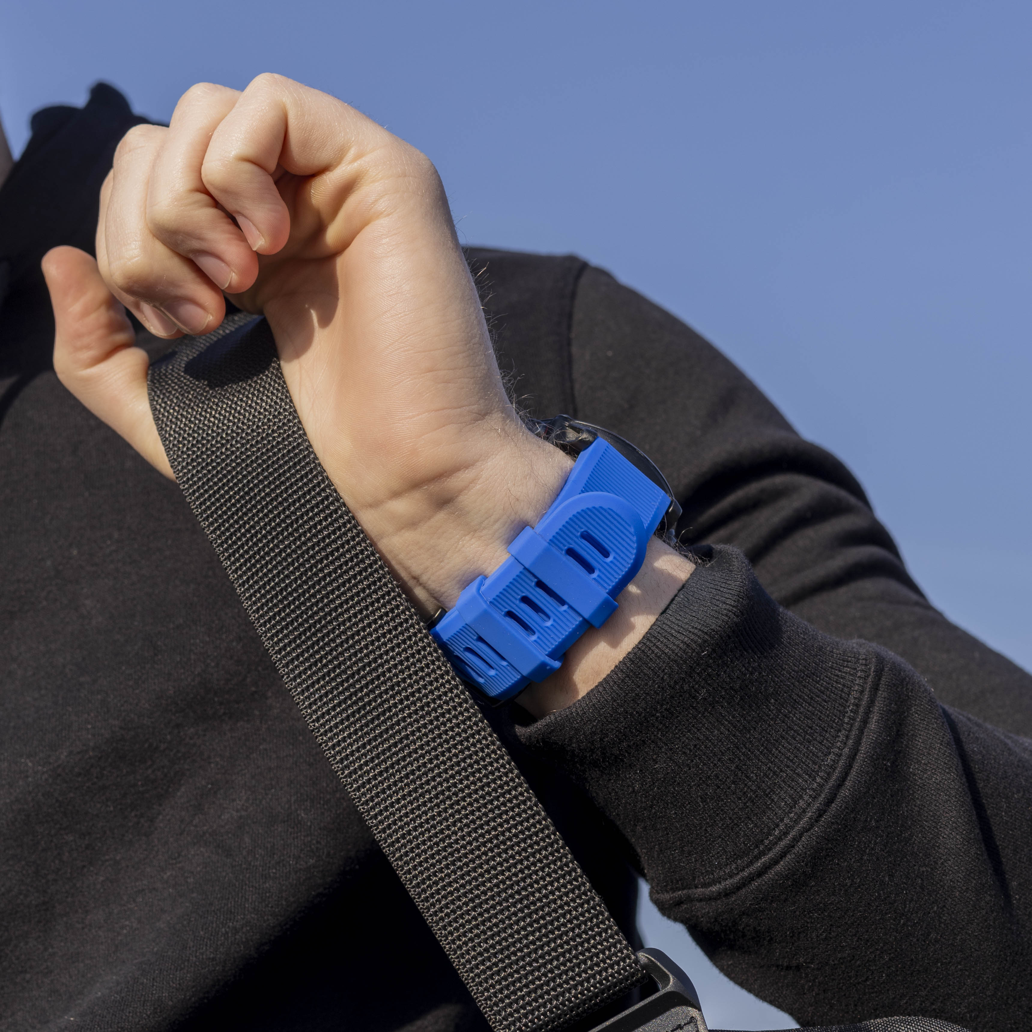 Garmin Fenix 7x Silicone Strap (Blue)