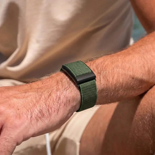 Nylon Strap, green, lifestyle photo