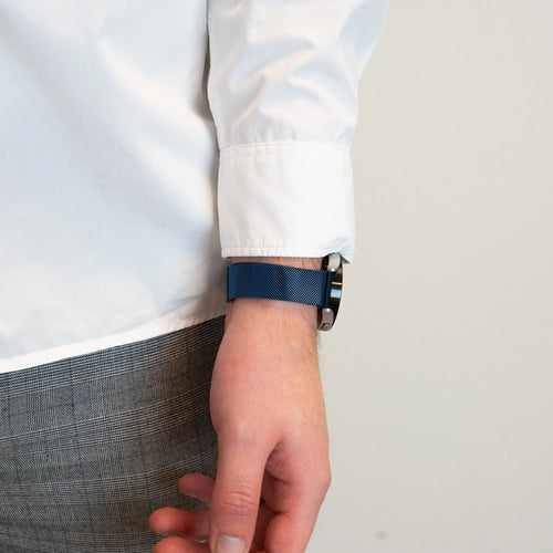Bandz Correa milanesa Loop Actyve Smartwatch 20mm (azul)