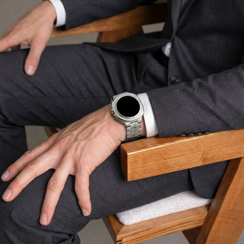Correa titanio 'Iron' Samsung Galaxy Watch Ultra 2 (titanio)