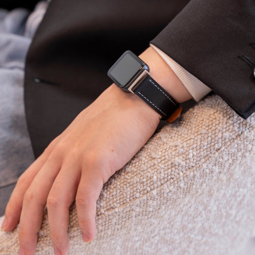 Leather Strap, black, lifestyle photo