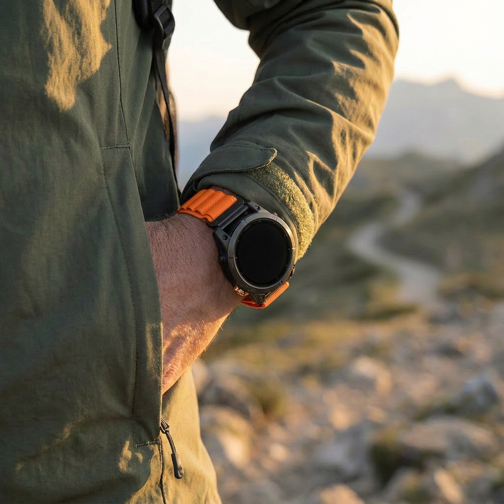 Garmin Instinct 3 - 45mm Alpine Strap (Orange)