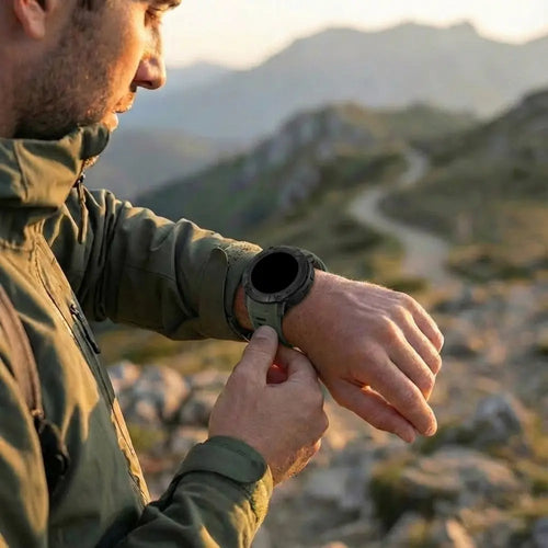 Garmin Instinct 2x Silicone Strap (Dark Green)