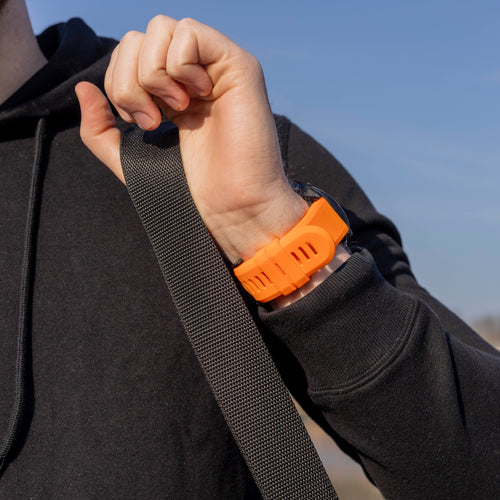 Correa silicona Garmin Instinct 3 - 50mm (naranja)