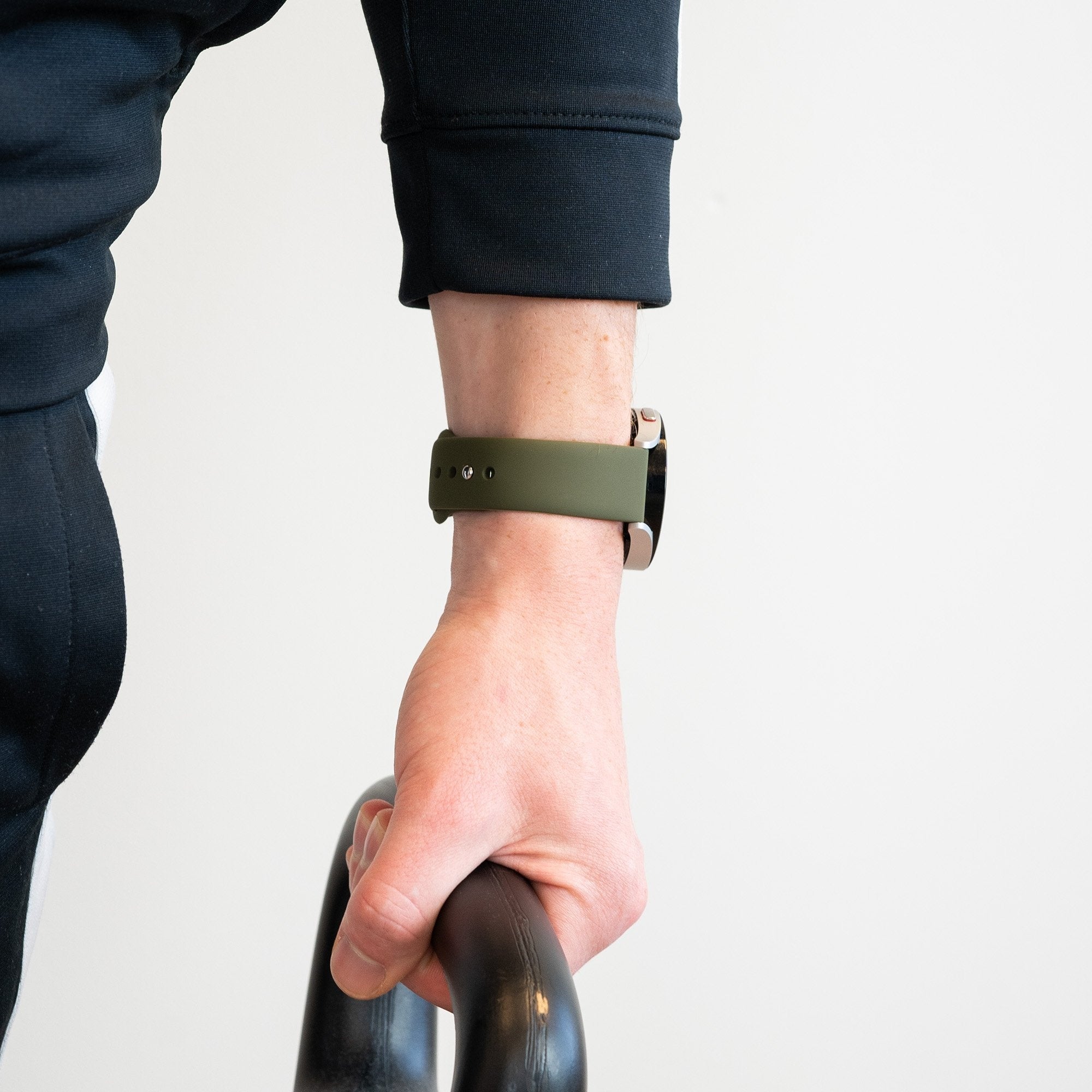 Bandz Realme Watch S (Pro) Sport Strap (Olive Green)