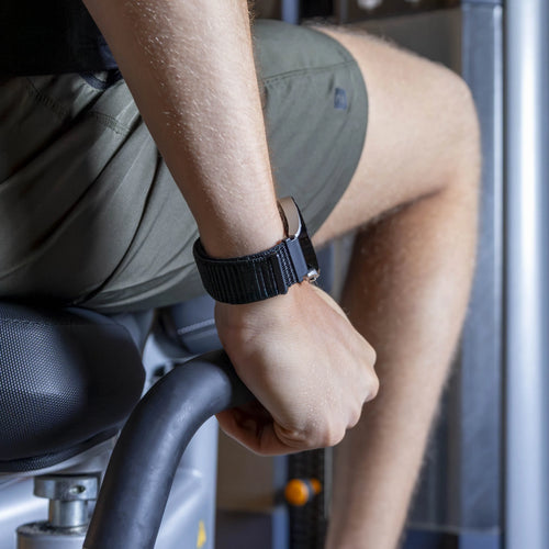 Bandz Coros Apex 42mm Nylon Loop Strap (Black)