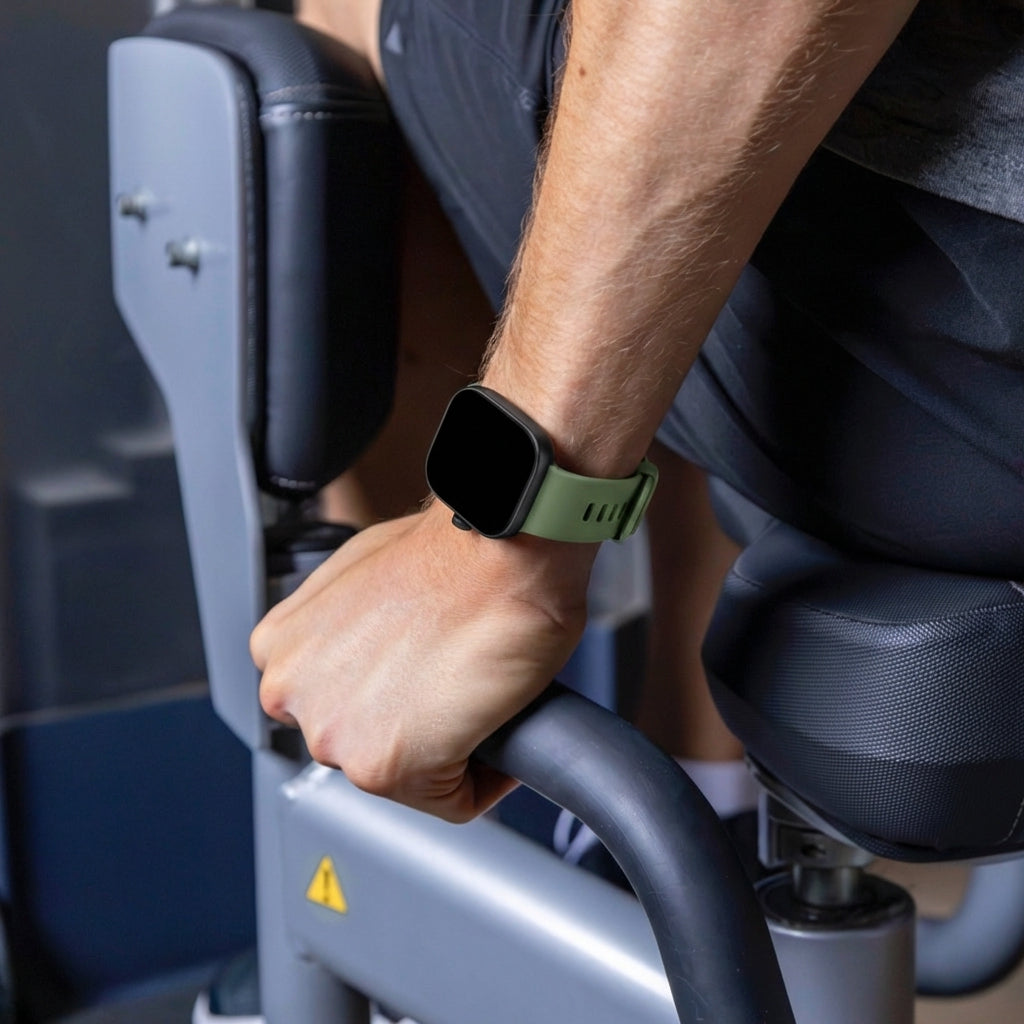 Correa silicona Xiaomi Smart Band 9 Pro (verde oscuro)