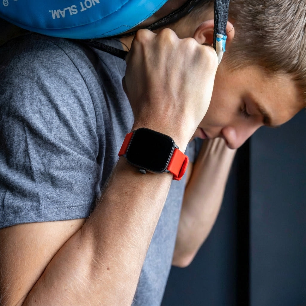 Redmi Watch 4 Silicone Strap (Red)
