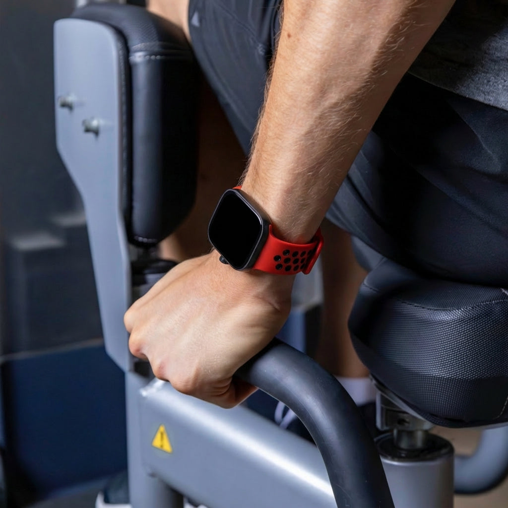 Correa deportiva Xiaomi Smart Band 9 Pro (rojo/negra)