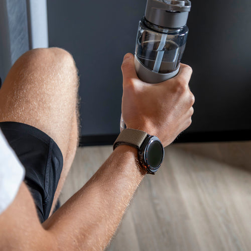 Correa Alpine nylon Samsung Galaxy Watch Ultra 2 (oliva)