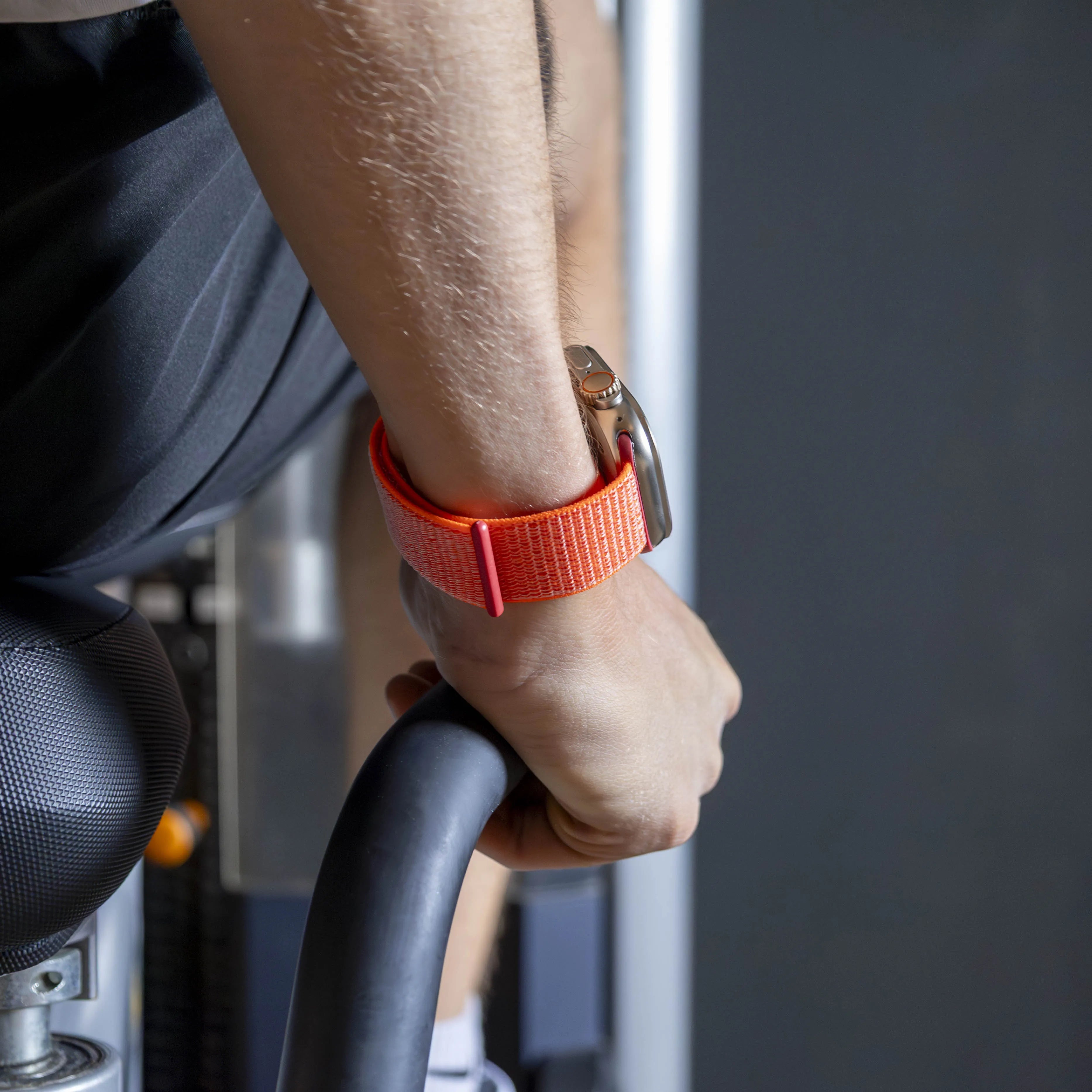Correa nylon Apple Watch (naranja)