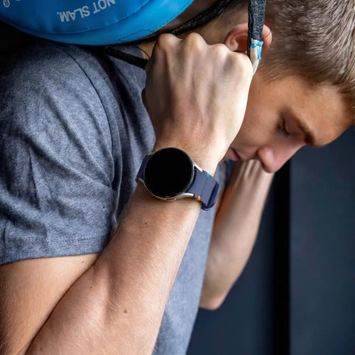 Bandz Samsung Galaxy Watch 7 - 44mm Wave Strap 'Easy Fit' (Dark Blue)