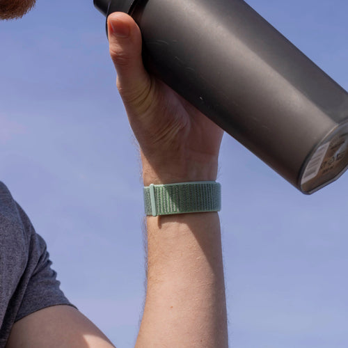 Nylon Strap, mint, lifestyle photo