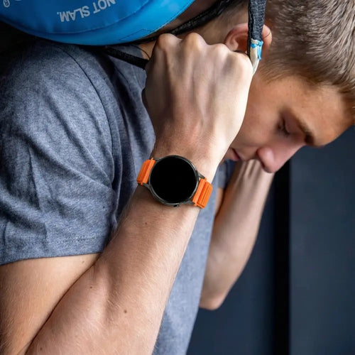 Bandz Correa nylon 'Wave' Garmin Venu SQ (naranja)