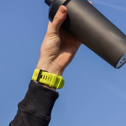 Correa silicona Garmin Fenix 5x/6x (verde claro)