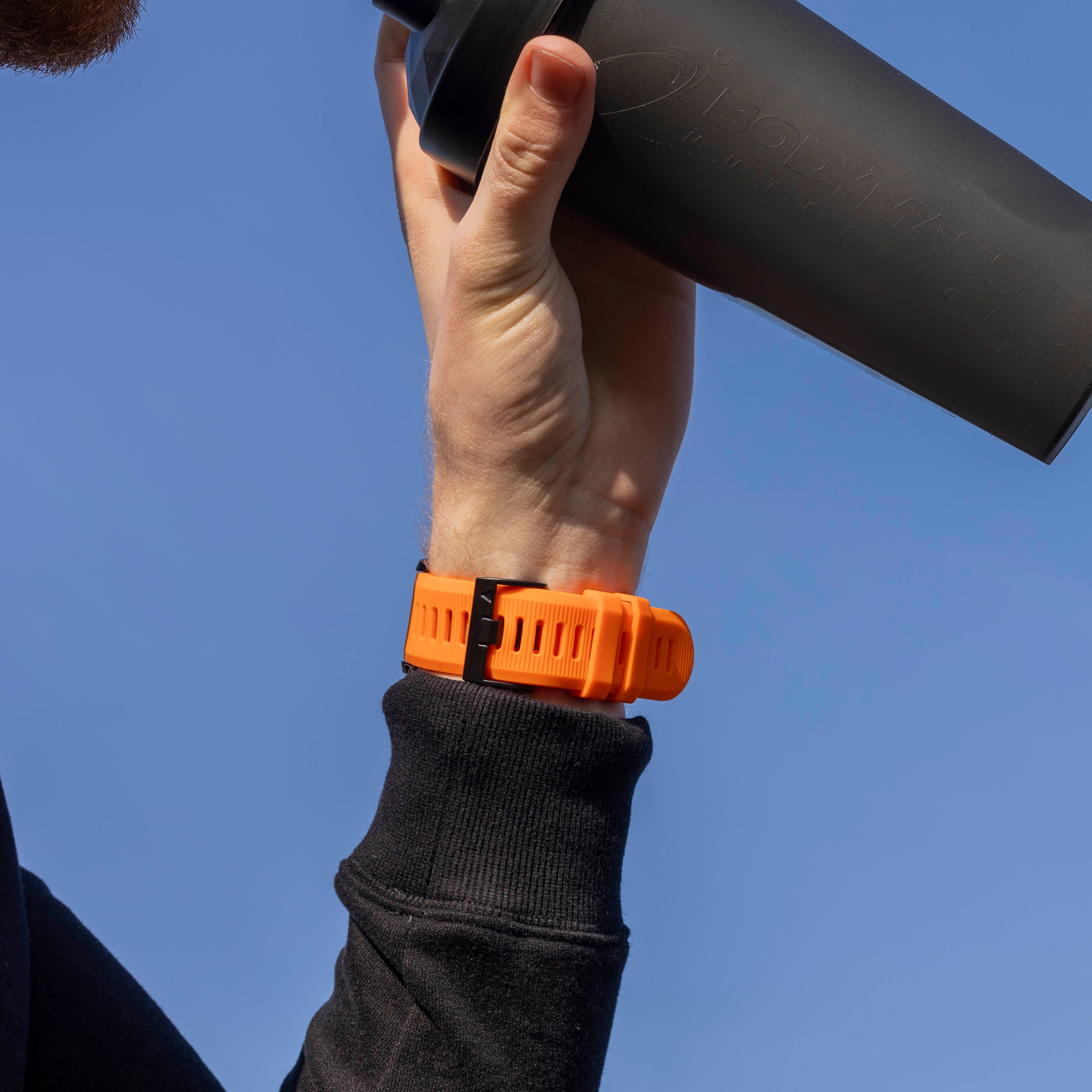 Correa silicona Garmin Fenix 3 (naranja)
