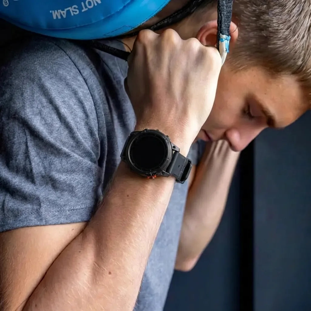 Correa deportiva con hebilla Garmin Fenix ​​7 (negro/gris)