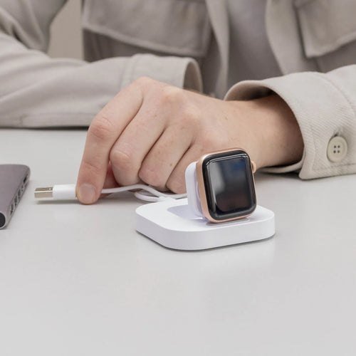 Mini cargador Apple Watch Portable (blanco)
