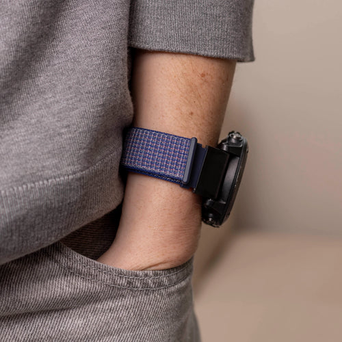 Correa nylon Garmin Fenix 8 - 47mm (azul)