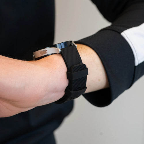 Bandz Correa silicona 'Deluxe' Suunto 5 Peak (negro)