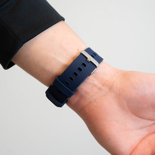 Bandz Correa silicona 'De lujo' Huawei Watch GT 5 46mm (azul oscuro)