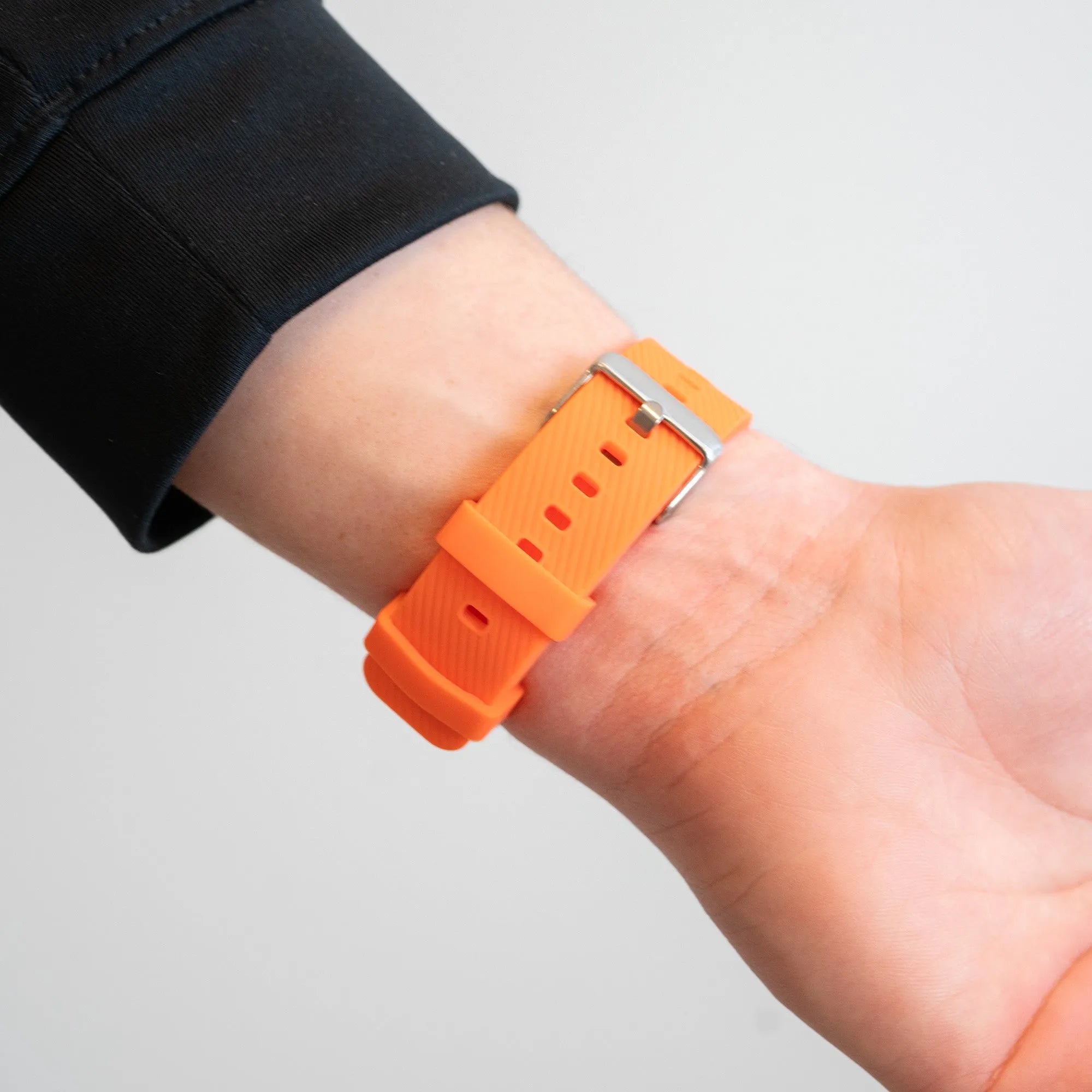 Bandz Gard Pro Health Smartwatch 3 - 41mm Silicone Strap 'Deluxe' (Orange)