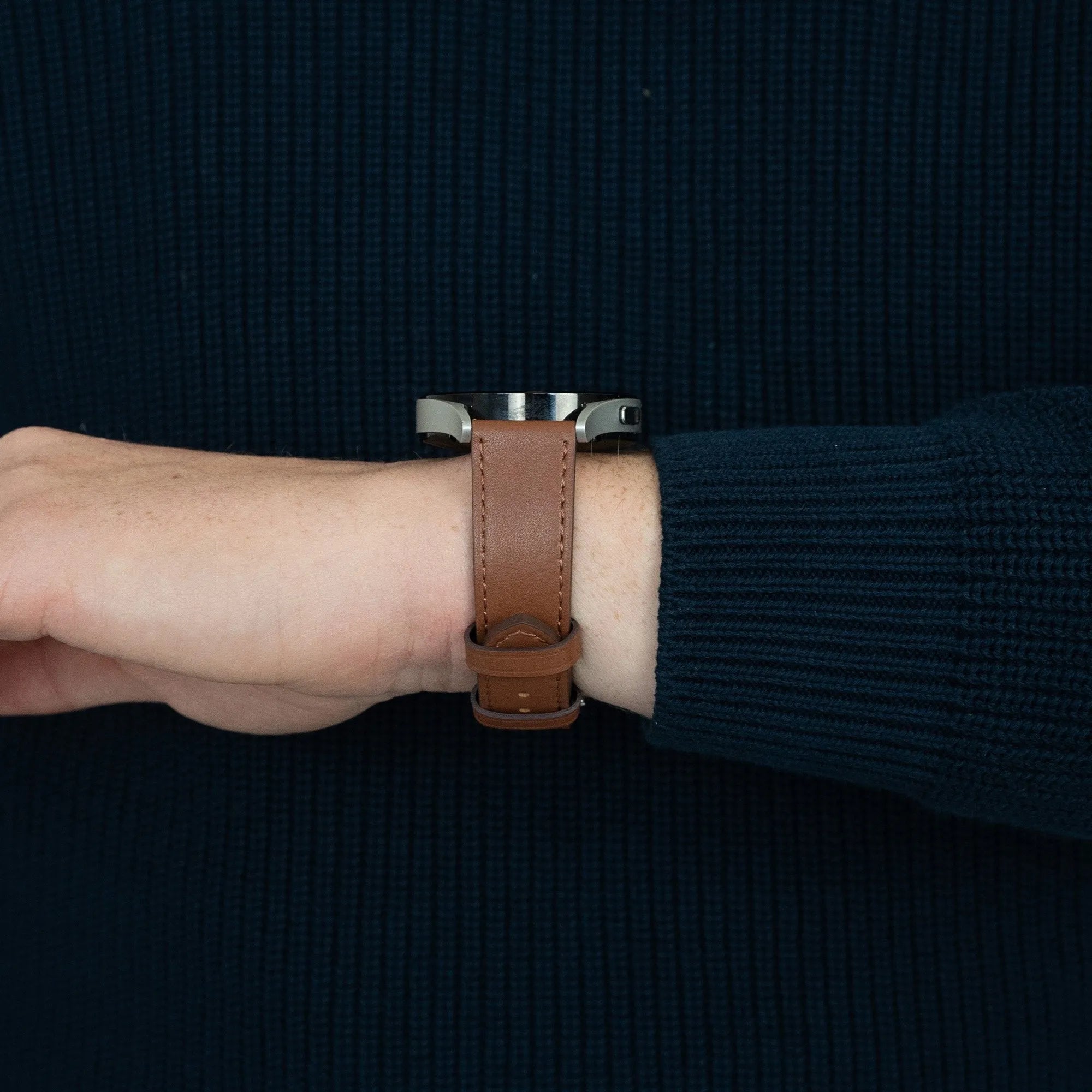 Bandz Correa de cuero 'de lujo' Suunto Race (S) (marrón)