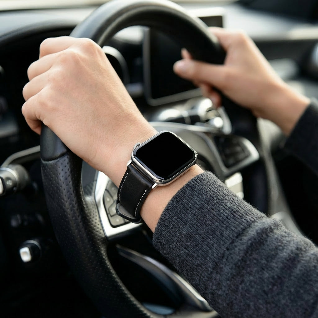 Correa cuero Redmi Watch 5 (negra)