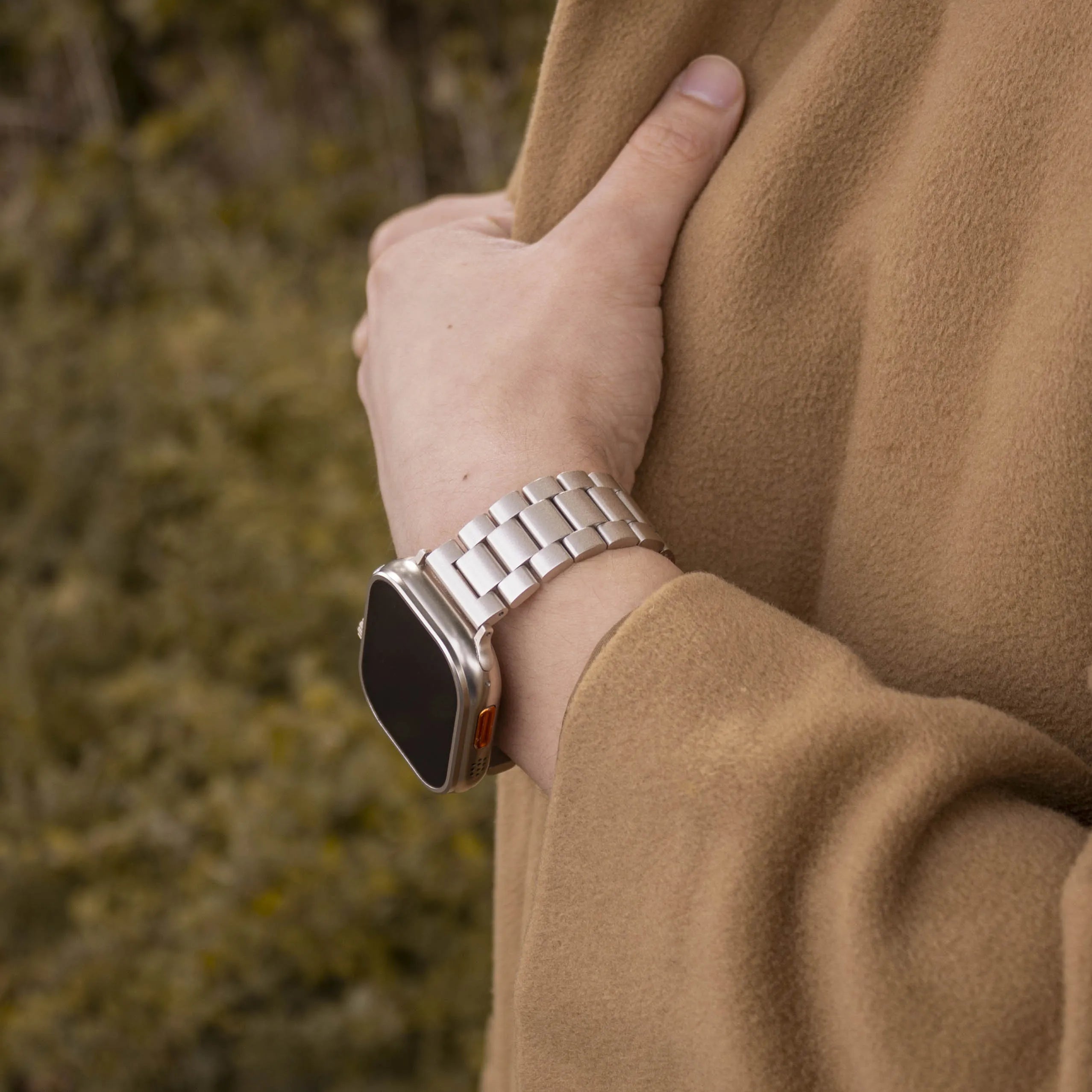 Correa Apple Watch acero (blanco estrella)
