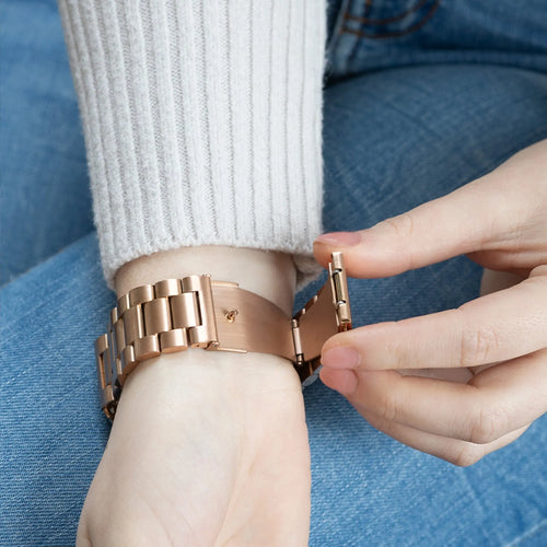 Steel Strap, rose gold, lifestyle photo