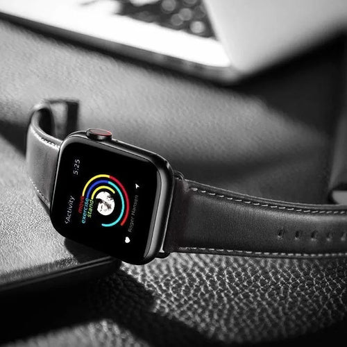 Leather Strap, black, lifestyle photo