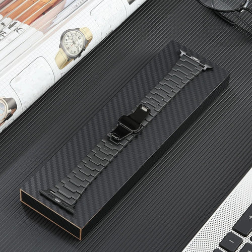 Luxury Titanium Strap, black, lifestyle photo