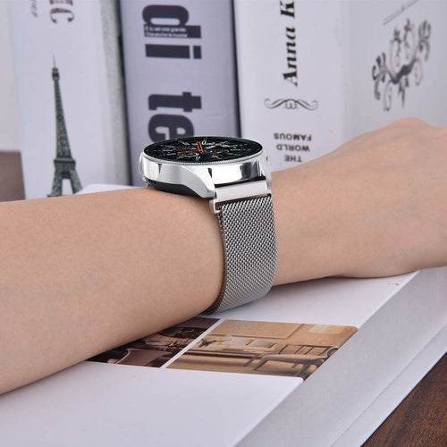 Correa milanesa Xiaomi Watch S3 (plateado)