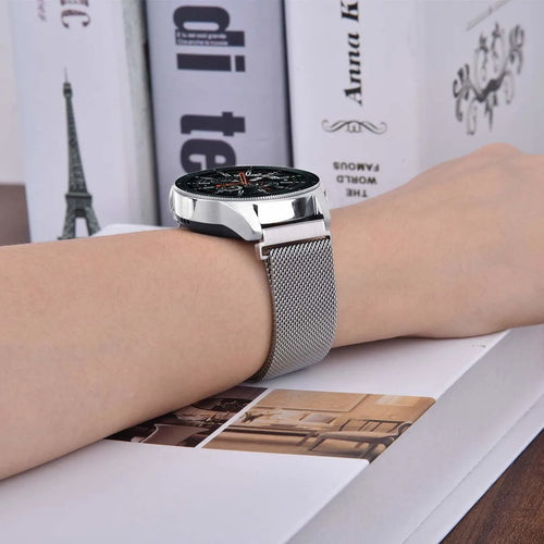 Correa milanesa Motorola Moto Watch - 47mm (plata)