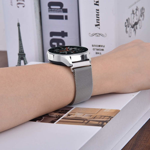 Correa milanesa Amazfit Bip 5 (plateado)