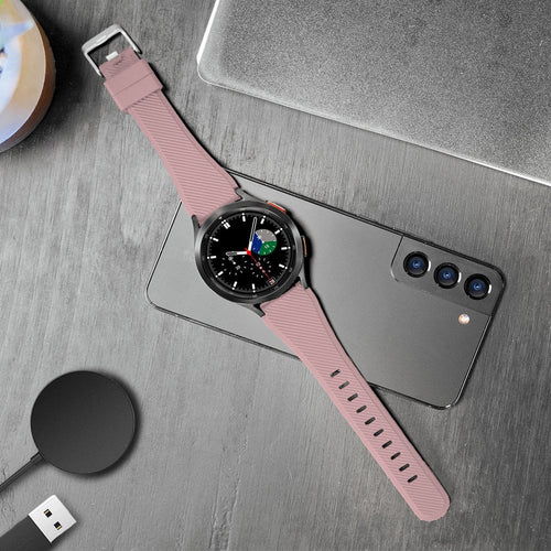Samsung Galaxy Watch 4 Classic 46mm Silicone Strap (Pink)