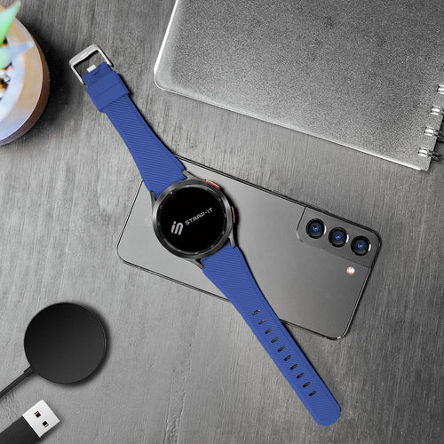 Correa silicona sarga Amazfit Cheetah (Pro) (azul)