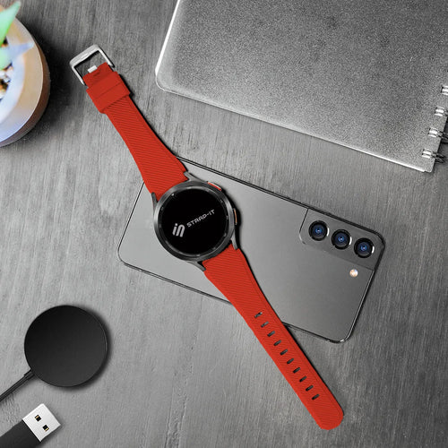 OnePlus Watch 3 - 46mm Twill Silicone Strap (Red)