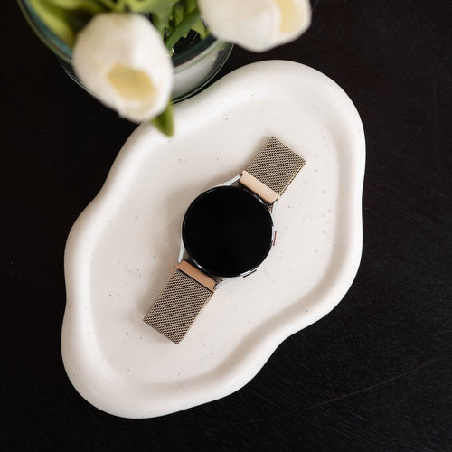 Correa reloj milanesa 20mm - universal (champán)