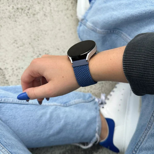 Amazfit Bip 3 (Pro) Adjustable Braided Strap (Blue)