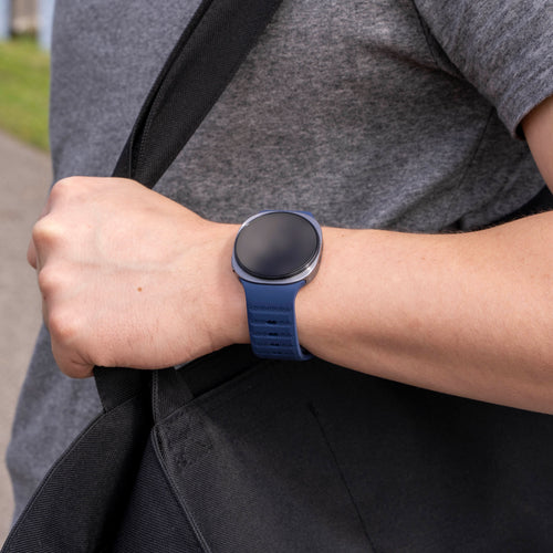 Correa silicona Outdoor Samsung Galaxy Watch 8 Classic (azul oscuro)