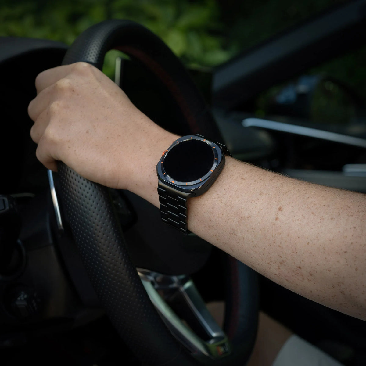 Steel Strap, black, lifestyle photo