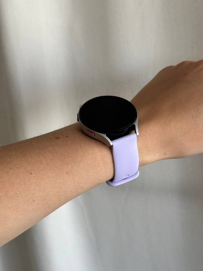 xoxo Wildhearts Samsung Galaxy Watch Active Silicone Strap (Lilac)