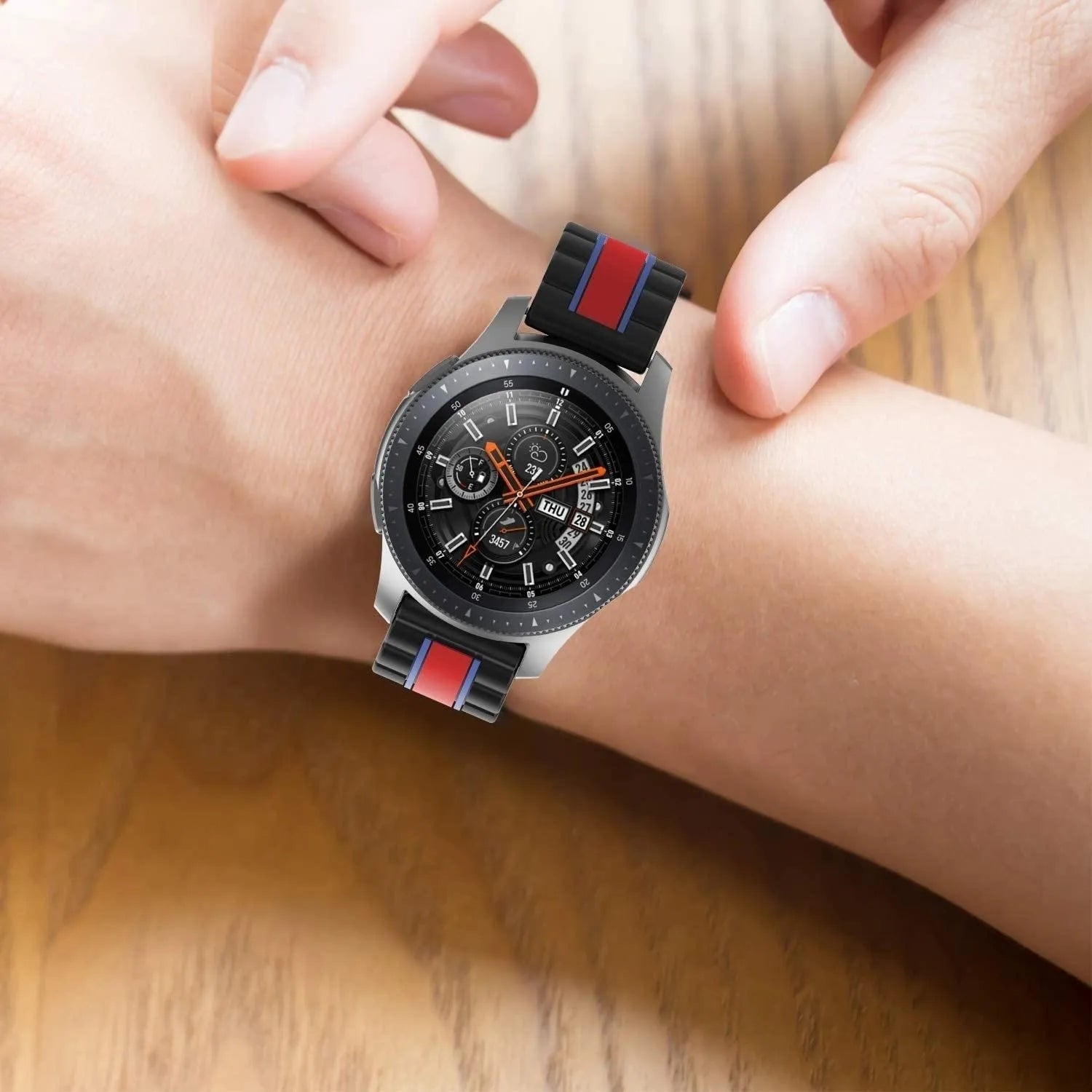 Suunto Race (S) Special Edition Strap (Black/Red)