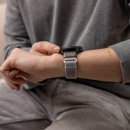 Garmin Fenix 5x/6x Nylon Strap (Grey)