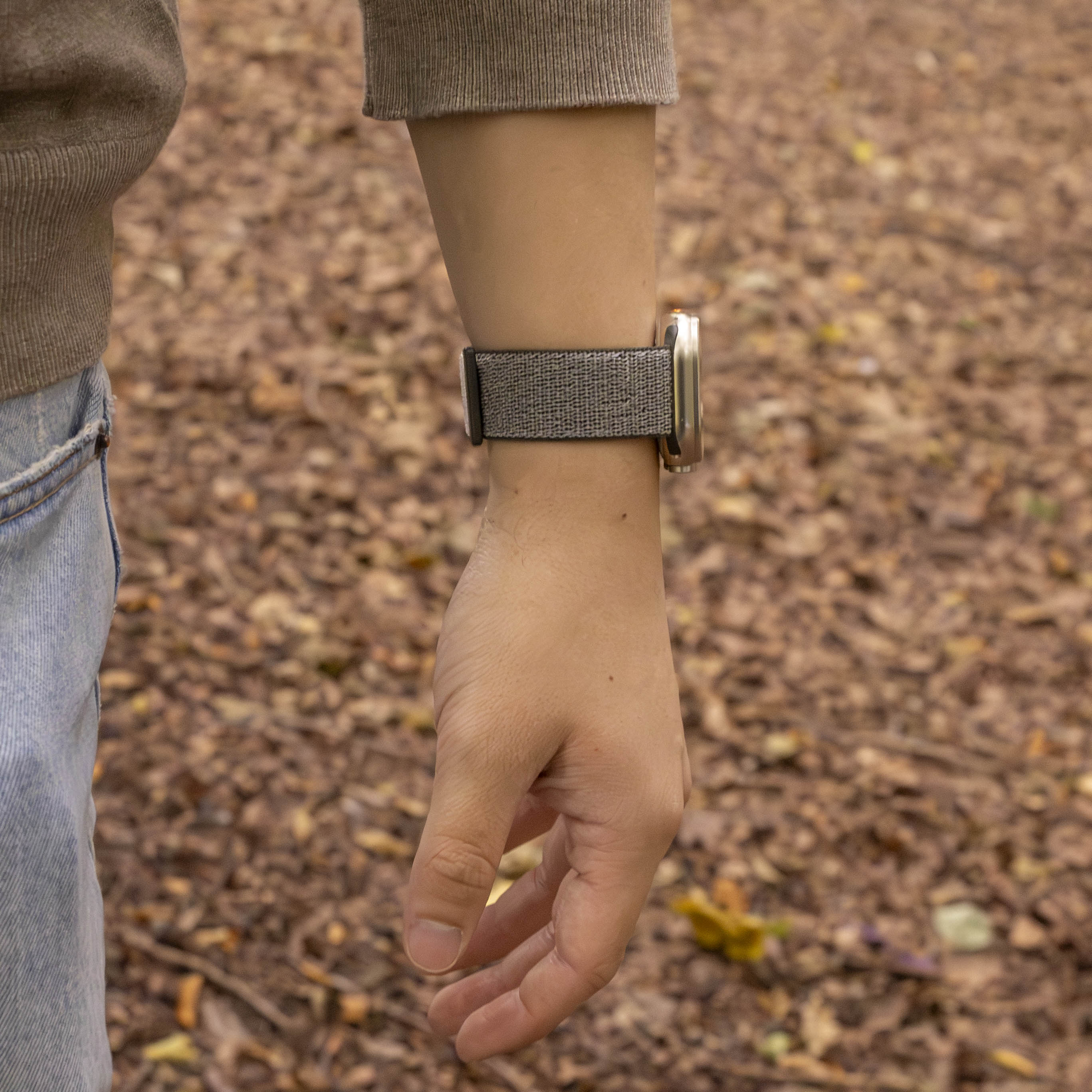 Correa nylon Apple Watch Ultra (verde)