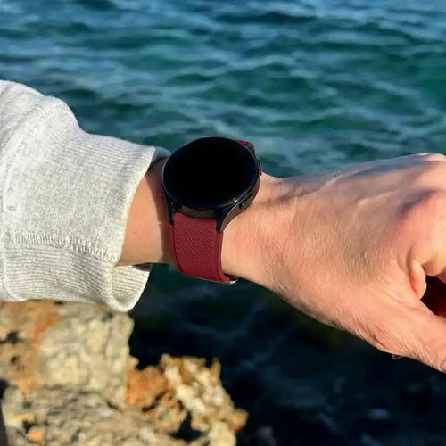 Samsung Galaxy Watch 7 - 40mm siliconen bandje (bordeaux)