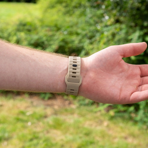 Coros Apex 42mm Outdoor Silicone Strap (Beige)