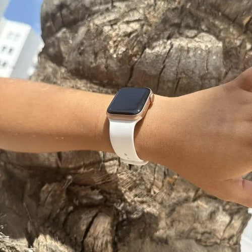 Correa silicona xoxo Wildhearts Apple Watch (blanco)
