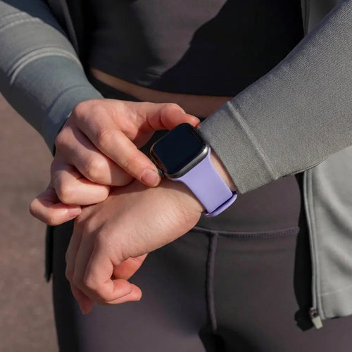 Apple Watch Silicone Strap Classic (Purple)